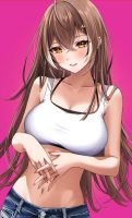 【萌图】溢出屏幕的女人味，20张顶级大姐姐同人图【13.42MB】